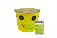Fliegenfalle Fly Bucket, FlyCage6 inklusive Lockstoff